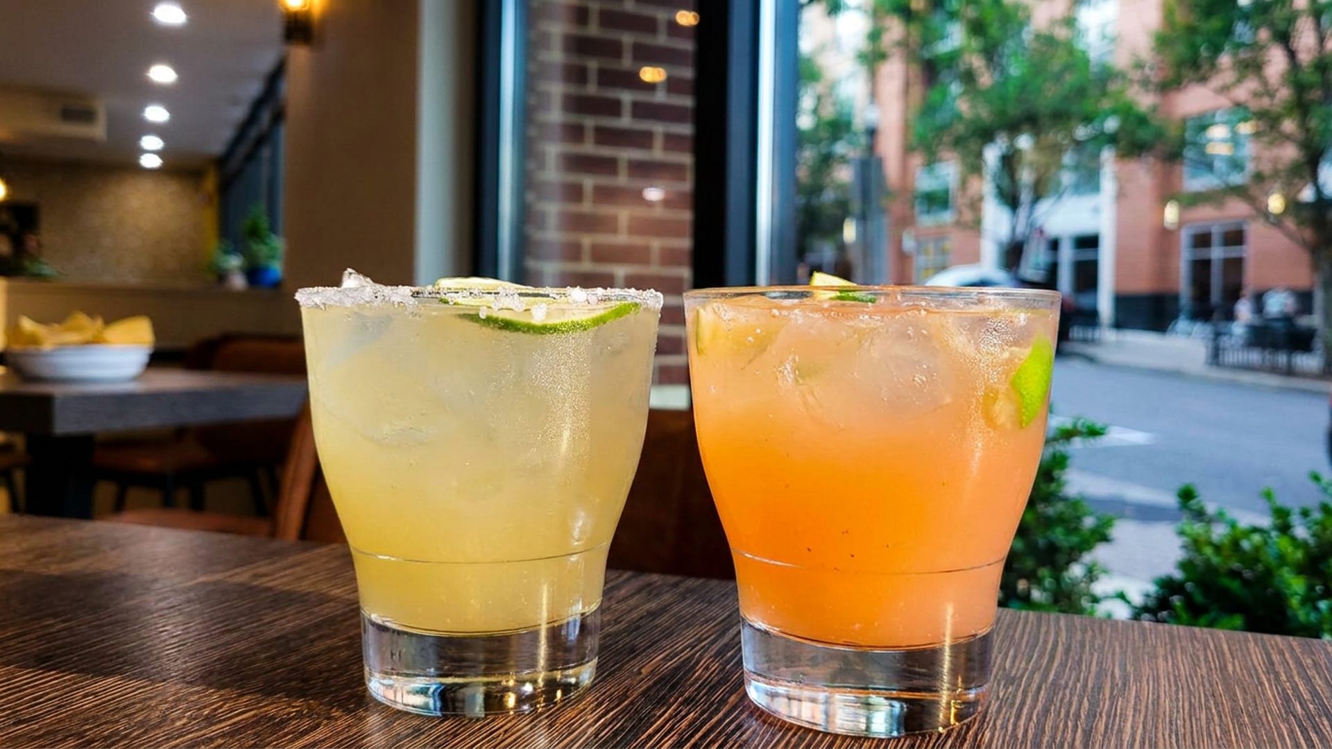 House sangría and cocktails